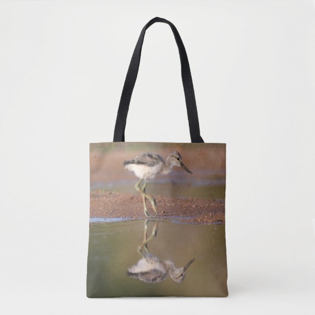 Avocet chick tote bag (Front)