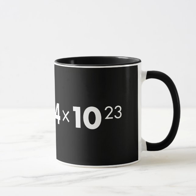 Avogadro's Number Mug (Right)