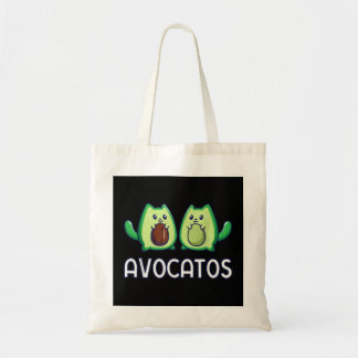 Avogato Avocado Cat Cat Vegan  Tote Bag