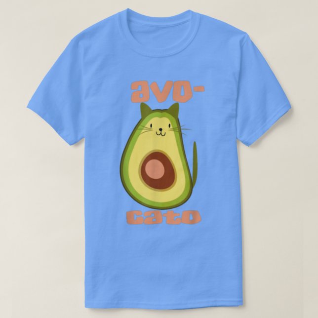 Avogato Avocato catlovers tshirt  (Design Front)