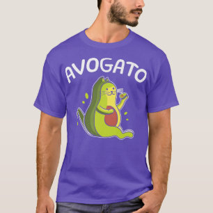 Avogato Cat Cinco De Mayo Who Loves Cats And Avoca T-Shirt