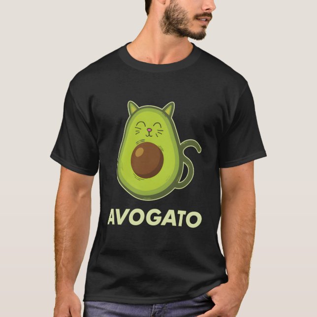 Avogato Cute Vegan T-Shirt (Front)