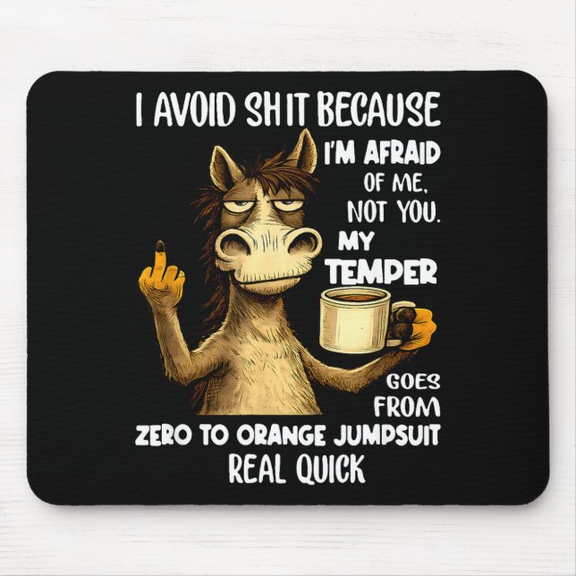 Avoid because afraid of not temper goes mouse pad (Front)