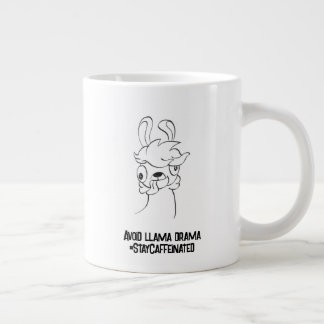 Avoid llama drama coffee mug