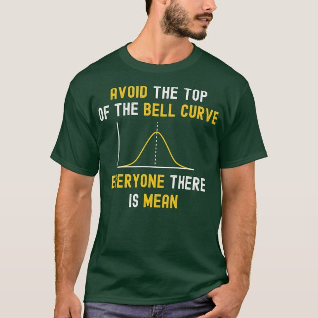 Avoid The Top Of The Bell Curve Mean  Funny Data (Front)