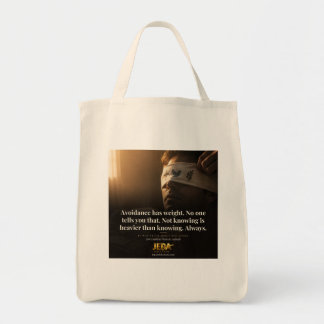 Avoidance Has Weight Book Quote Tote Bag