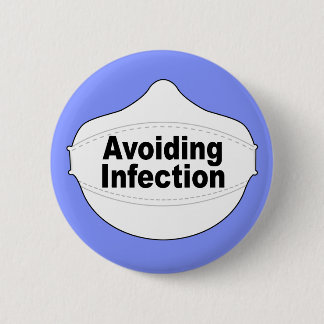 Avoiding infection mask pin