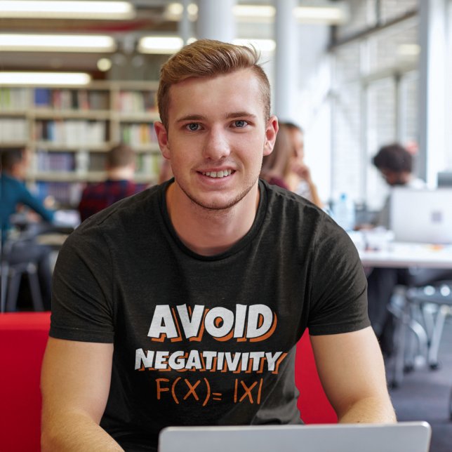 Avoit Negativity Funny Math T-Shirt (Creator Uploaded)