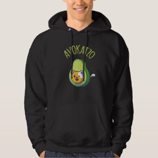 Avokatzo Avocato Cats Cat Avocado Hoodie