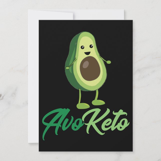 Avoketo - Funny Keto Avocado (Front)