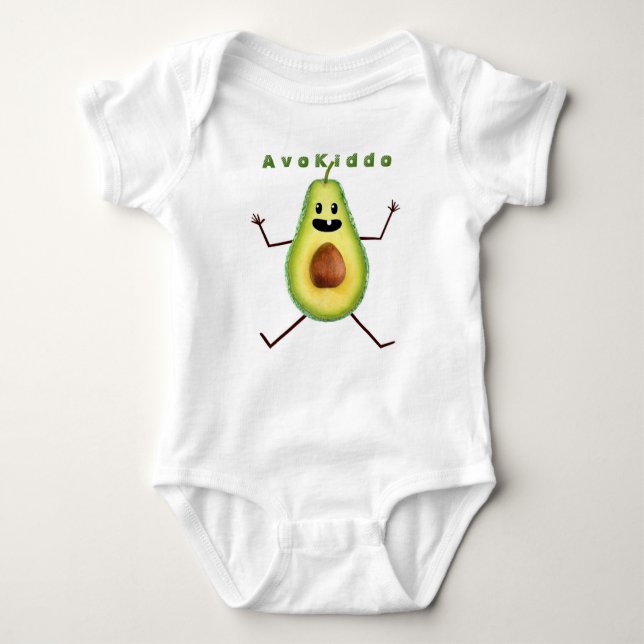 AvoKiddo Romper Infant/Toddler Baby Bodysuit (Front)