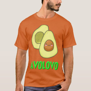 AVOLOVO funny avocado surfing cool avocado T-Shirt