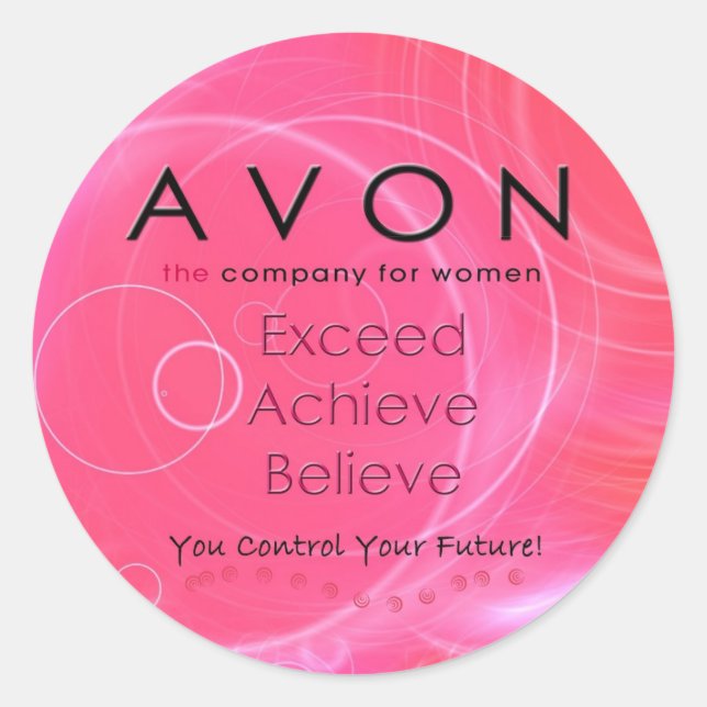 AVON Believe Sticker (Front)