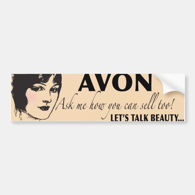 Avon Bumper Sticker (Front)