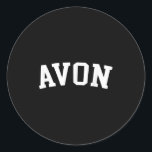 Avon classic round sticker<br><div class="desc">Avon</div>