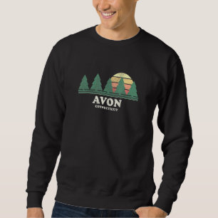 Avon Ct Vintage Throwback Tee Retro 70s Design