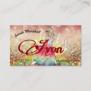 Avon Lady Business Card