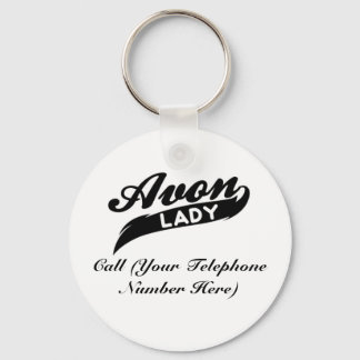 AVON Lady Keychain