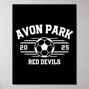Avon Park Red Devils Soccer Byll 2025 Poster