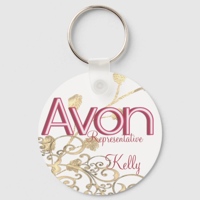 Avon Representative Key Ring (Front)
