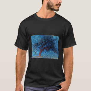 Avond Evening The Red Tree By Piet Mondrian T-Shirt