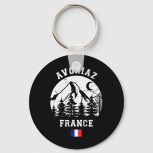 Avoriaz France Alps Ski Resort Alpine Skiing Frenc Key Ring