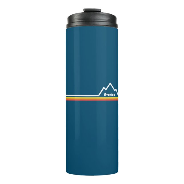 Avoriaz France Thermal Tumbler (Front)