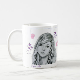 Avril Lavigne drawing Coffee Mug