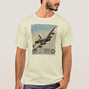Avro Lancaster WW11 Bomber T Shirt