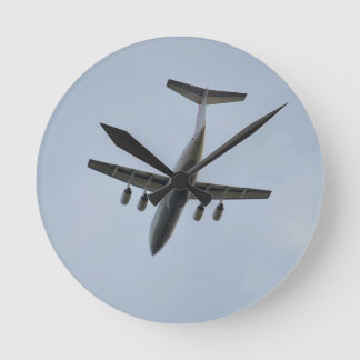 Avro RJ85 Jet In Flight Round Clock