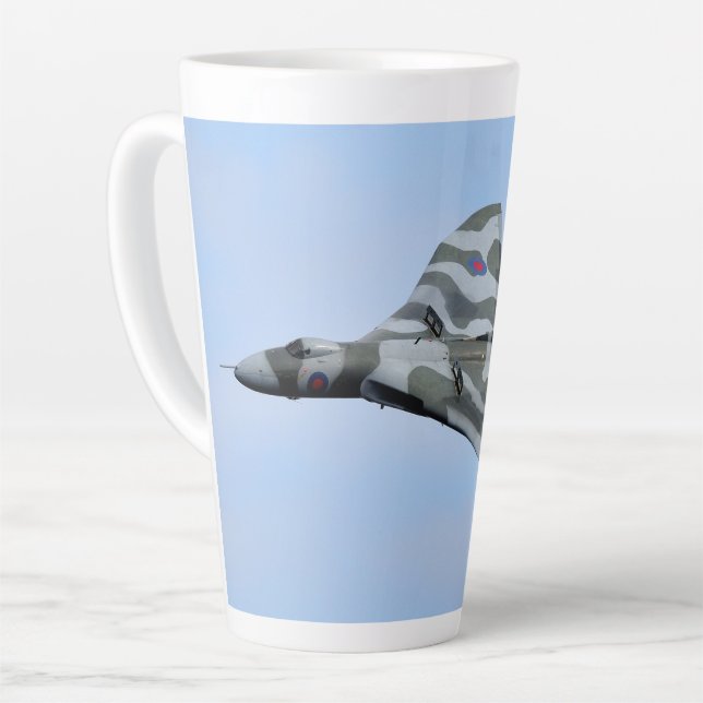 Avro Vulcan B.2 Latte Mug (Left Angle)