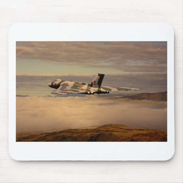 Avro Vulcan Bomber XH558 Mouse Pad (Front)