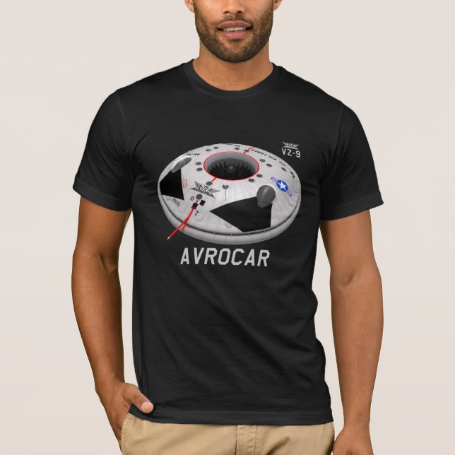 Avrocar Dark Shirt (Front)