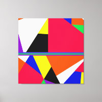 Avryl Fleur's Colourful Abstract Geometric
