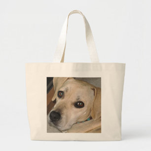 AW- Cute pup tote bag