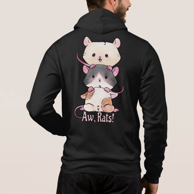 Aw, Rats! Hoodie (Back)