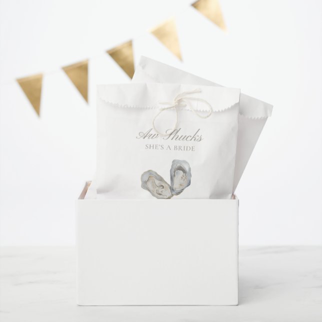 Aw shucks she’s a bride bachelorette favour bags (Party)