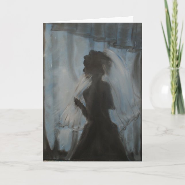 "Awaiting" Greeting Card (Front)