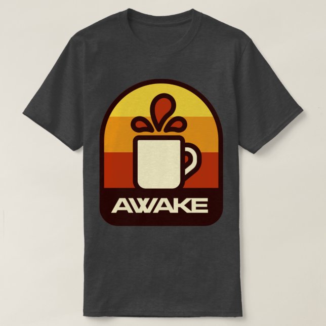 Awake Badge T-Shirt (Design Front)