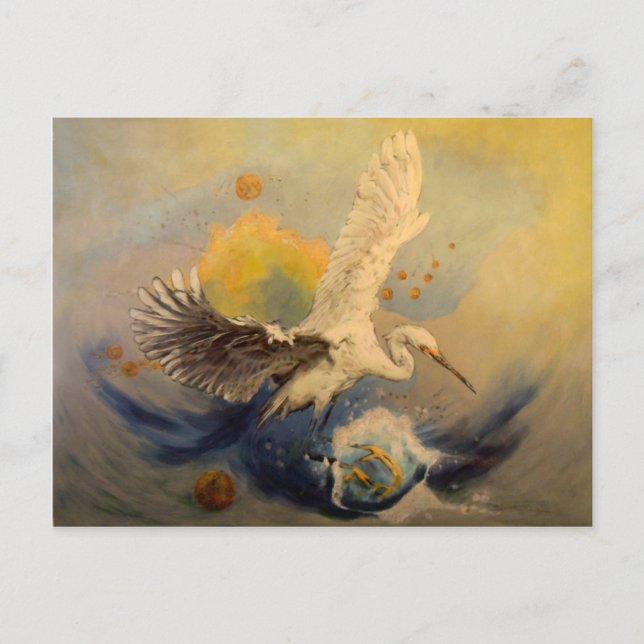 Awake, Message from Kotuku Postcard (Front)