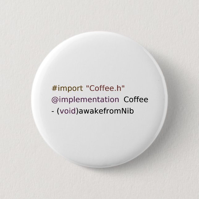 awakefromNib 6 Cm Round Badge (Front)