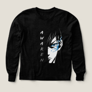 AWAKEN – Half Face Anime T-Shirt