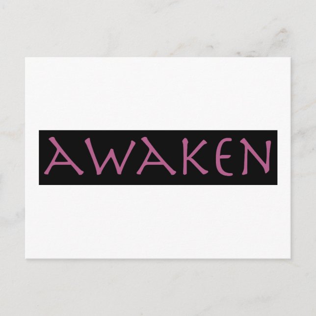 Awaken Postcard (Front)