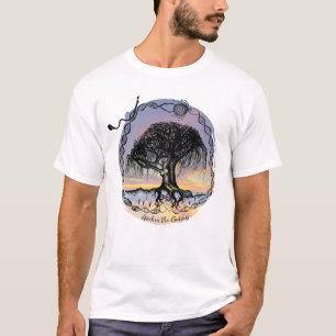 Awaken The Goddess Tree on Sunset T-Shirt