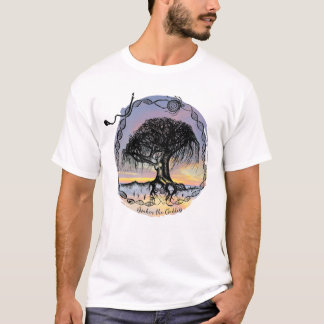 Awaken The Goddess Tree on Sunset T-Shirt