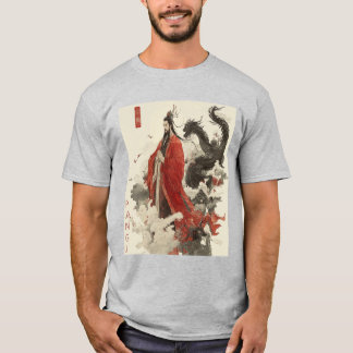 Awaken the Myth: Pangu-Inspired Chinese Artwork T-Shirt
