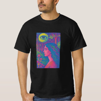 Awakened Vision – Psychedelic Forest Muse Tee