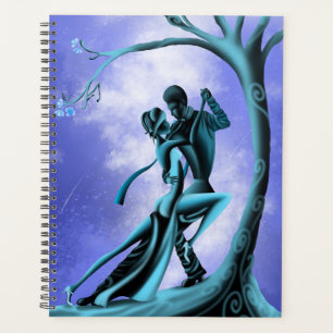 Awakening Moon" – Romantic Dance Fantasy Art  Planner
