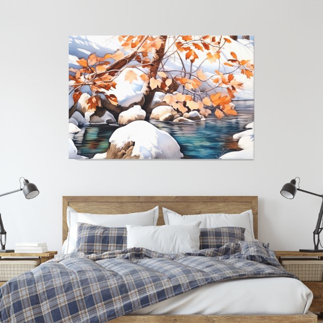 Awakening of Spring Canvas Print (Insitu(Bedroom))