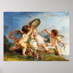 Awakening painting by Hughues Taraval Poster